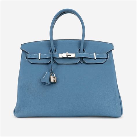 hermes birkin 35 blue jean|blue jean burkin.